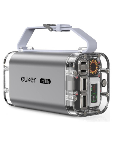 Banco de Energía 40000mAh Euker 100W Cargador Portátil IP67