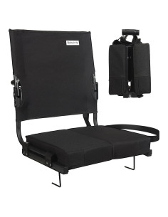 Silla de Estadio Plegable Behairity con Respaldo Alto y Acolchado