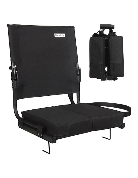 Silla de Estadio Plegable Behairity con Respaldo Alto y Acolchado