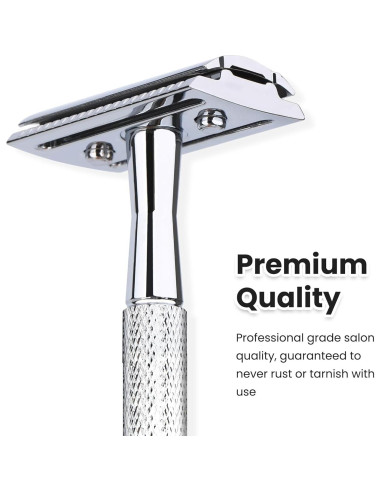 Maquinilla de Afeitar Doble Filo Keropy TR84-MS con 10 Cuchillas