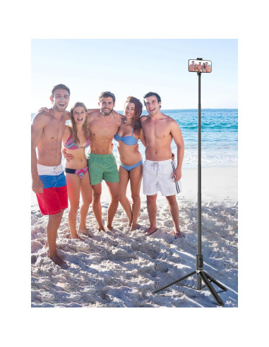Bastón de Selfie y Trípode SelfieShow 183 cm Aluminio Control Remoto