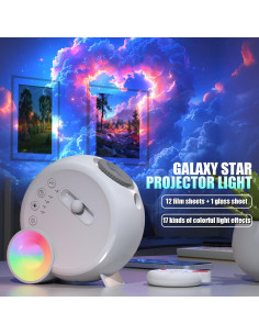 Proyector Galáctico LENGLASS HD Cielo Estrellado 360 2