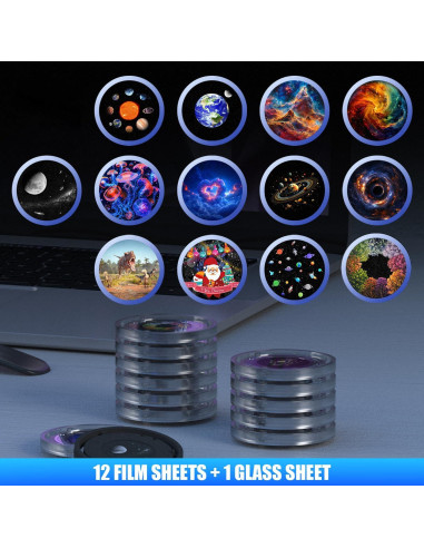 Proyector Galáctico LENGLASS HD Cielo Estrellado 360