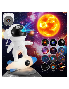 Proyector Galáctico Elec3 BL-HJ07 Luz Nocturna 12 Modos