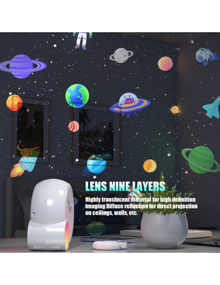 Proyector Galáctico LENGLASS HD Cielo Estrellado 360