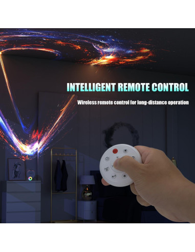 Proyector Galáctico LENGLASS HD Cielo Estrellado 360