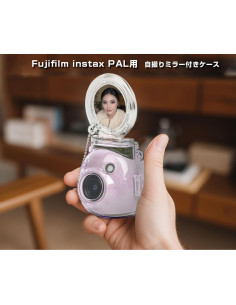 Funda Transparente BEADY con Espejo para Cámara Fuji Instax PAL 2