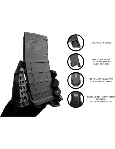3PK MagPod PMAGS Gen3 Negro - Plástico 63.4g