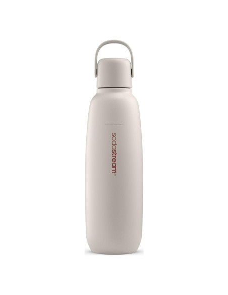 Botella SodaStream Fizz & Go Acero Inoxidable 0.9L Arena