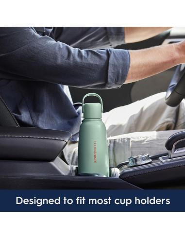 Botella SodaStream Fizz & Go Acero Inoxidable 0.9L Arena