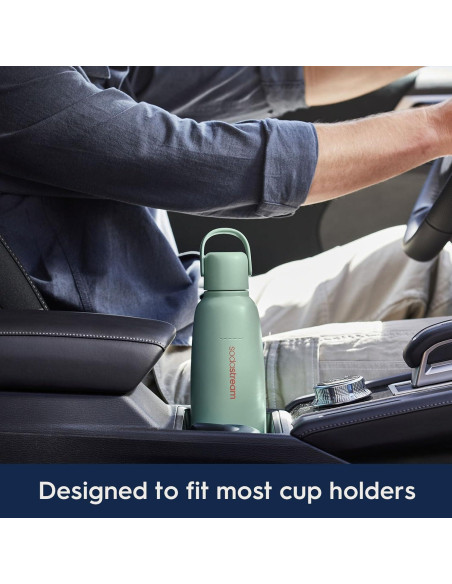 Botella SodaStream Fizz & Go Acero Inoxidable 0.9L Arena