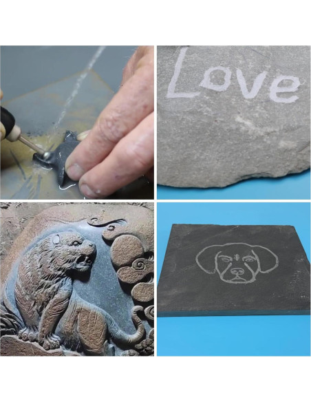 20 Puntas de Amolado de Diamante Sworker 46-grano 3mm