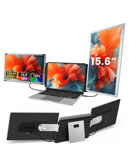 Extensor de Pantalla para Laptop 15.6" VargaoliDeal FHD 1080P