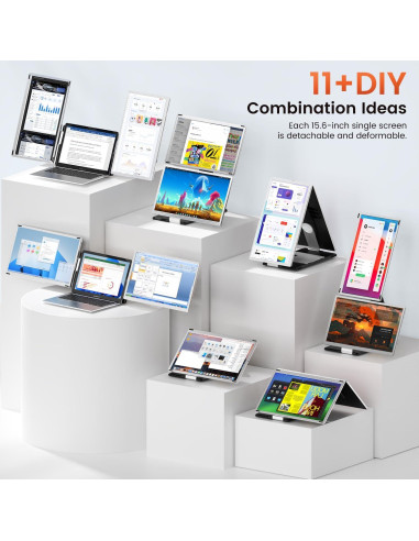 Extensor de Pantalla para Laptop 15.6" VargaoliDeal FHD 1080P