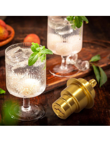 Adaptador CO2 Rápido FLY06281 para Máquina de Agua Seltzer