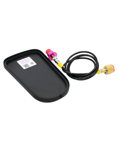 Kit Manguera y Base Adaptador CO2 para SodaStream ART