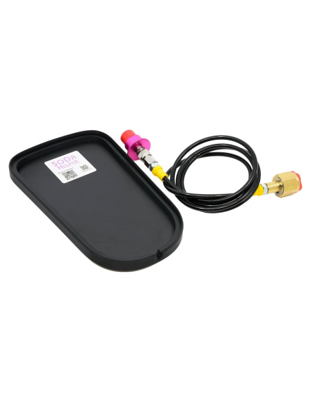 Kit Manguera y Base Adaptador CO2 para SodaStream ART
