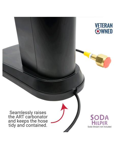 Kit Manguera y Base Adaptador CO2 para SodaStream ART