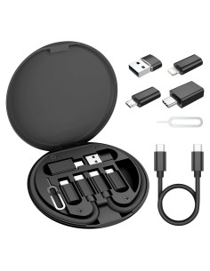 Kit Adaptador Carga USB Elebase 100W con Cable 30.48cm