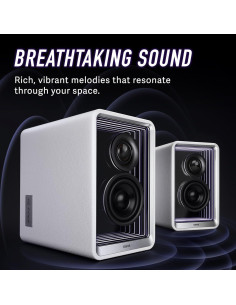 Edifier QR65 Altavoces Activos Bluetooth 70W RMS Blanco 2