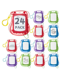 24 Mini Tableros de Dibujo Magnéticos Outus 8.25x10.16cm