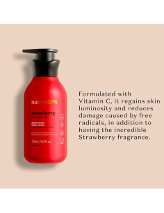 Loción Corporal Antioxidante Nativa SPA Fresa Rubí 450g 2