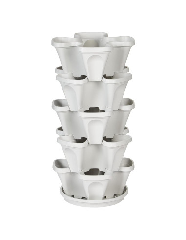 Macetero Vertical Apilable Mr. Stacky 5 Niveles 94.64L