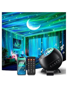 Proyector de Estrellas Luz Galáctica TK.CO. WH-E12A 21 Colores