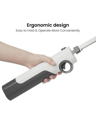 Cuchillo Eléctrico Inalámbrico TUMIDY 40W con Tenedor