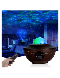 Proyector de Estrellas Itayak BL-XK01 con Control Remoto y Bluetooth