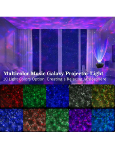 Proyector de Estrellas Itayak BL-XK01 con Control Remoto y Bluetooth 2