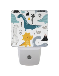 Lámpara de Noche LED Enchufable SYCEES con Sensor Crepúsculo 2 Paquete