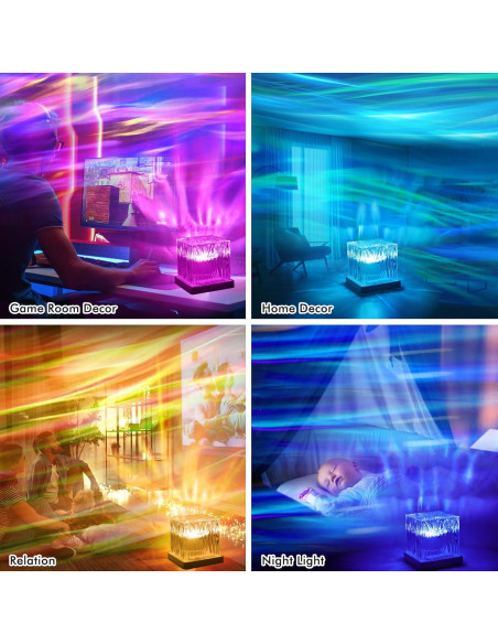 Proyector de Auroras Boreales LED ZHONGSHAN LW10 16 Colores