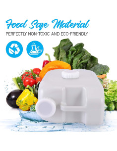 Tanque de Agua Portátil SereneLife 24L HDPE para Camping 2