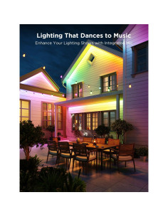 Luces LED de tira exterior Govee RGBIC 30 m IP65 control app 2