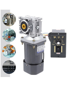 Motor Eléctrico de Engranaje YUINDY 110V 120W 0-33RPM Ajustable 2