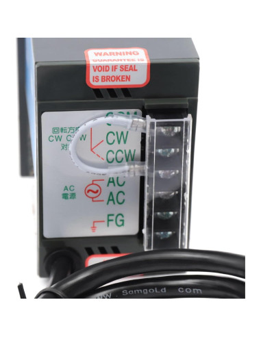 Motor Eléctrico de Engranaje YUINDY 110V 120W 0-33RPM Ajustable