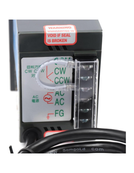 Motor Eléctrico de Engranaje YUINDY 110V 120W 0-33RPM Ajustable