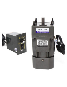 Motor de Engranaje AC 60W 110V Reversible con Controlador