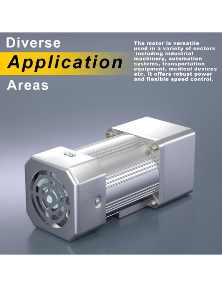 Motor de Engranaje Reversible 300W BBQ Driver 15RPM