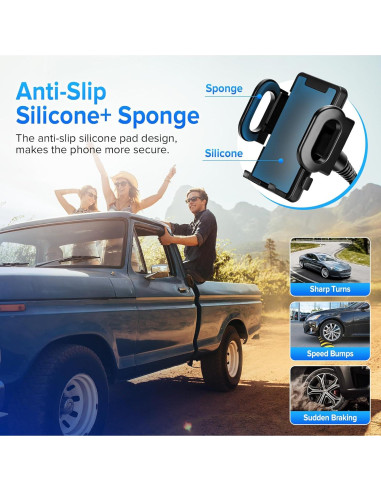 Soporte para Teléfono en Portavasos TSAKBAM TB-015 Ajustable