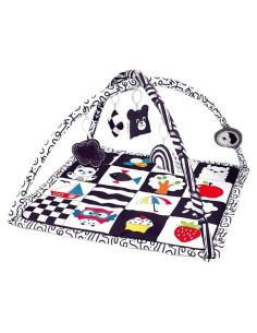 Alfombra de Juego para Bebés Gymboree 82x82 cm con 5 Juguetes