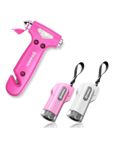 Martillo de Seguridad SINSEN con Rompe Vidrios y Cortador