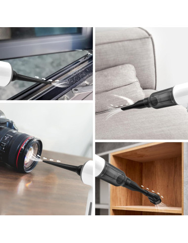 Aspiradora Inalámbrica Flla CV103 - 3 en 1, 5500PA, Blanco