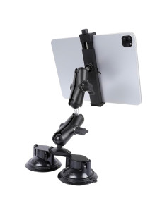 Soporte de Tableta Doble Ventosa FPN 34 cm Ajustable 360