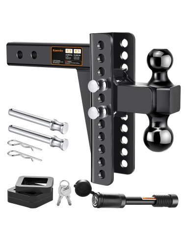 Enganche de Remolque Ajustable Koerdo 2.5" 22000 lbs