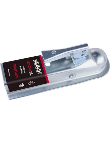 Acoplador de remolque NBJINGYI 2" bola 2" canal 1587.57 kg