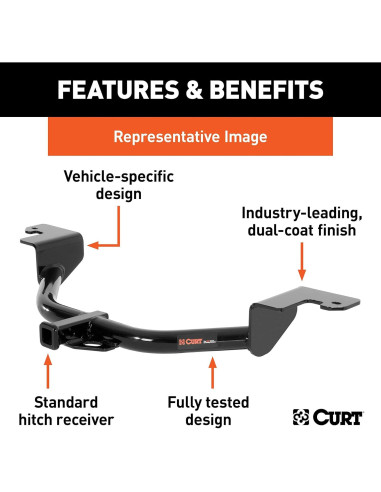 Enganche de Remolque CURT Clase 1 para Toyota Corolla 11265
