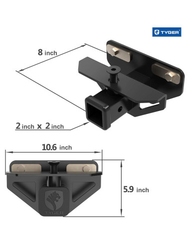 Kit de Enganche de Remolque Tyger Auto TG-HC3D002B para Dodge Ram