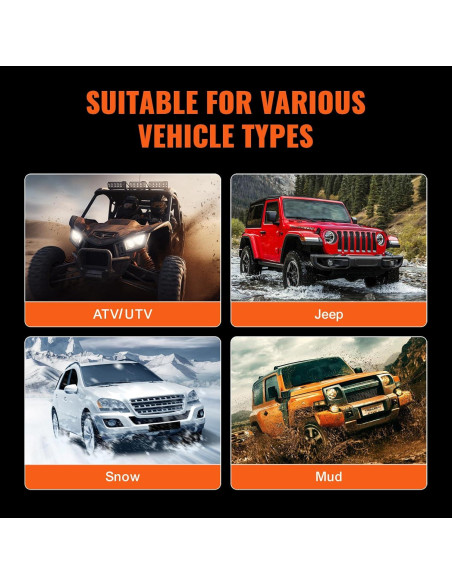 Receptor de Enganche VEVOR con Grillete 66000 lbs (29937.5 kg)